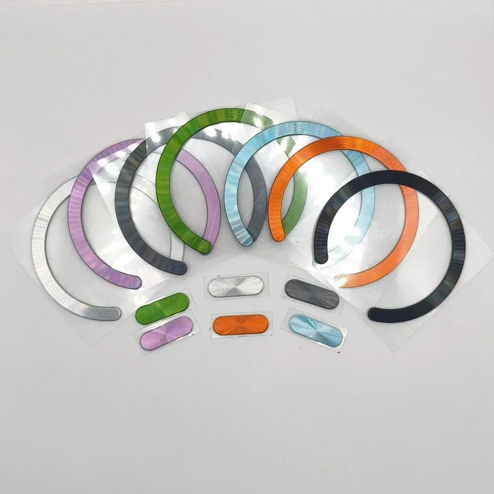 Strong Magnetic Metal Plate Ring for IPhone 17/16/15 Magsafe Wireless Charger Car Phone Holder Round Magnet Patch for IPhone