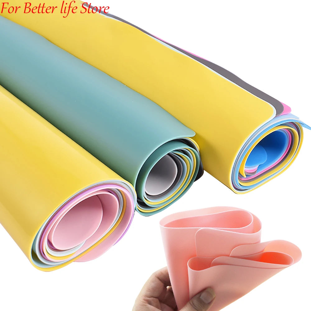 40x30cm Silicone Mat Baking Liner Oven Mat Heat Insulation Pad Dough Maker Pastry Kneading Rolling Dough Pad Kitchen Accessories