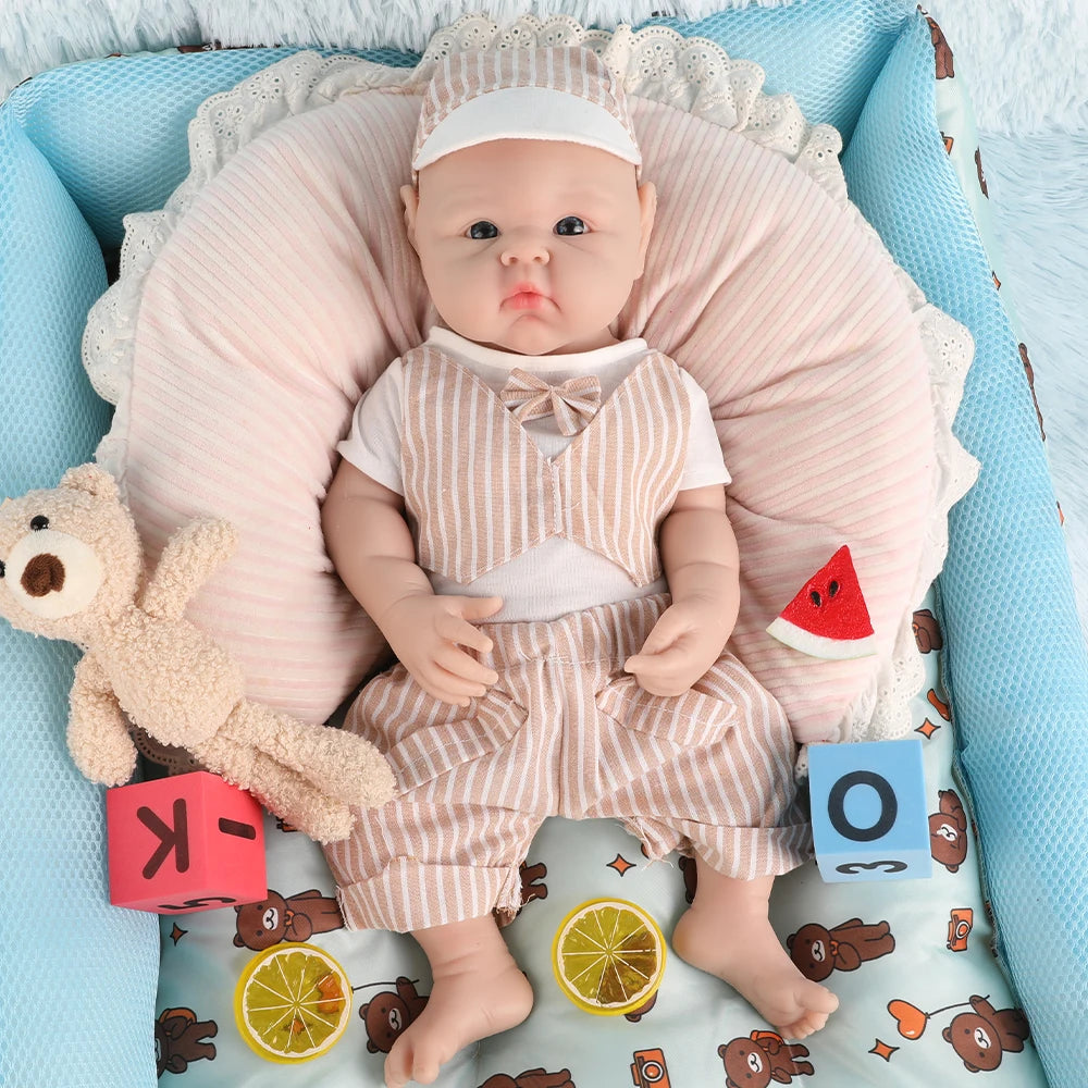 IVITA WB1525 47cm 3298g Silicone Reborn Baby Doll Realistic