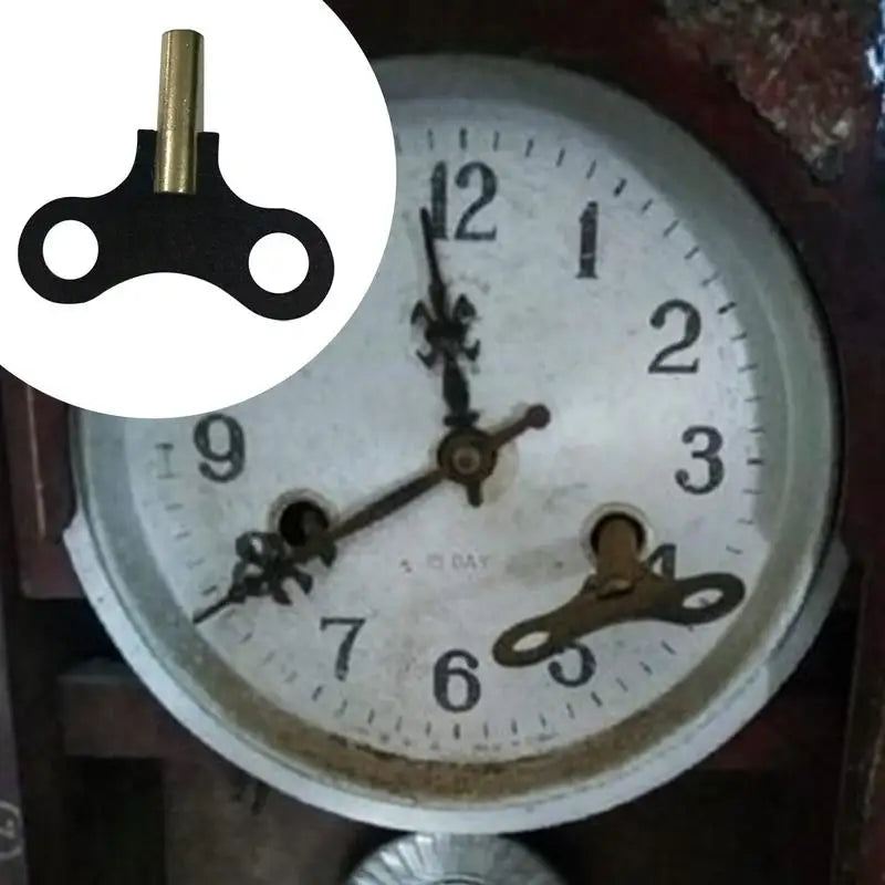Key Wind Wall Clock Mechanical Clock Key Winding Parts Solid Clock Supplies Mechanical Clock Crank Winder Motor Kit For Watch