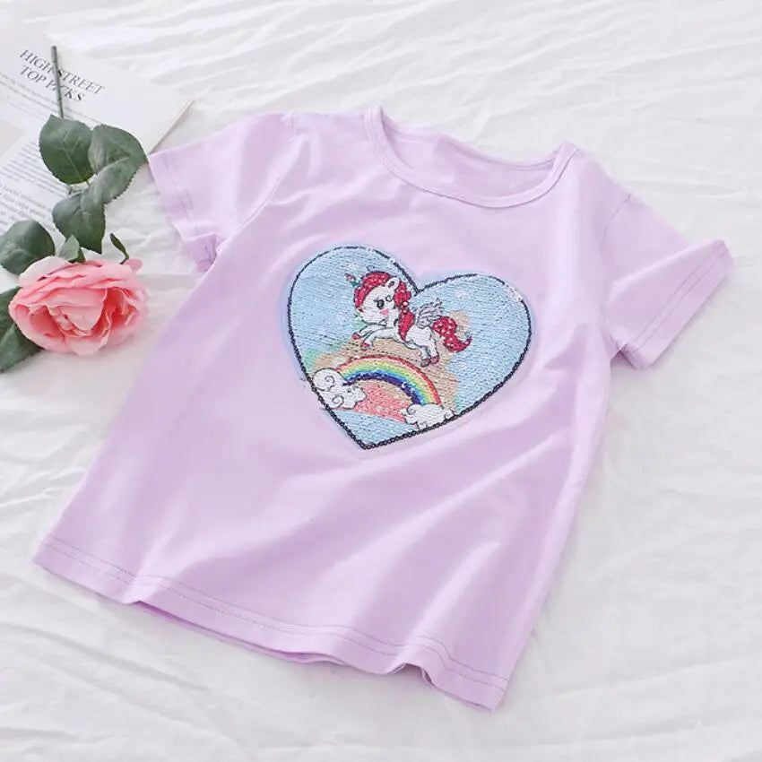 Cute Cat Baby Girls Hoody Sweatshirt Toddler Kids Cotton Sequins Cartoon Sweater Children Spring Autumn Clothes Tops