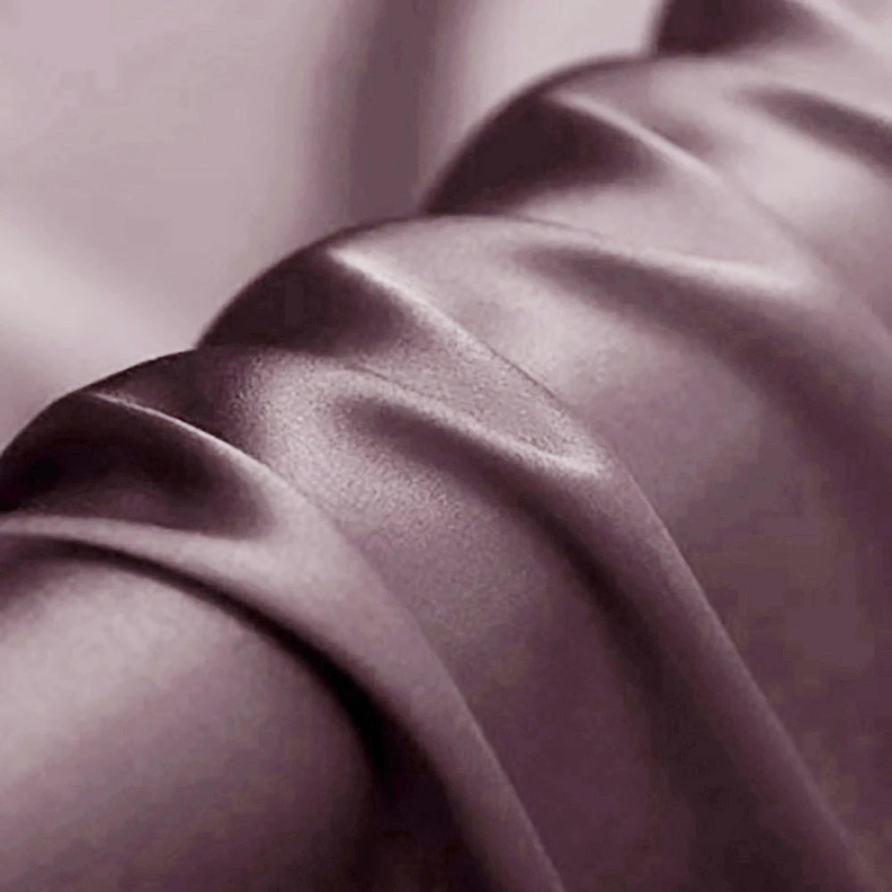 CISULI Pure Silk Stretch Satin Fabric,16momme,Width 140cm,Silk Lycra,Shirt and Dress Cloth Material
