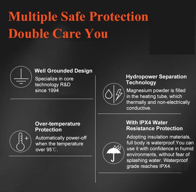 Briwellna Electric Water Heater 220V Flowing Heater Kitchen Faucet 2 in 1 Tap Tankless Water Heating Mixer Electric Geyser