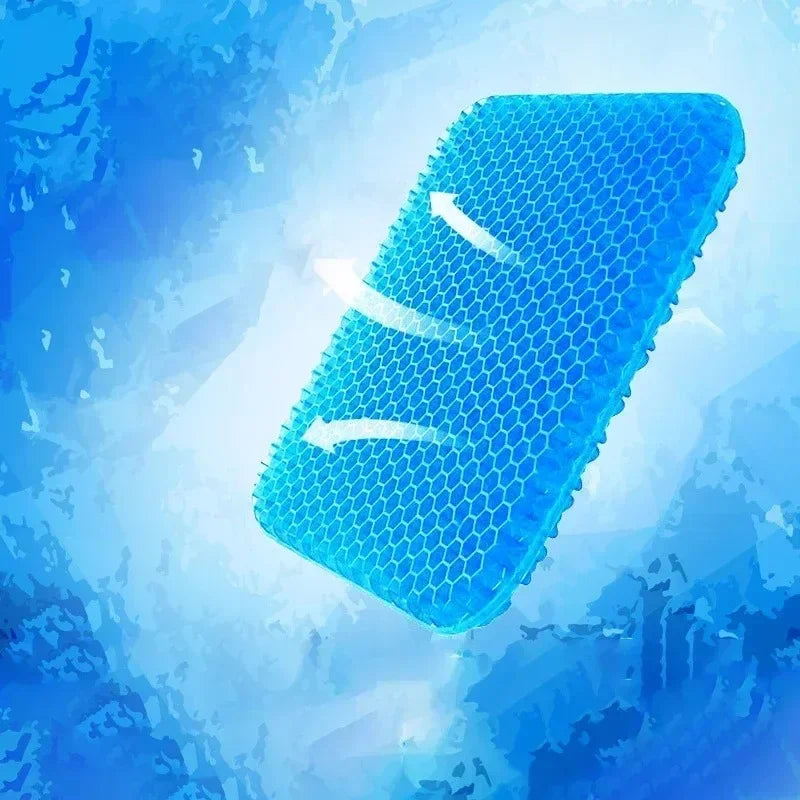 Honeycomb Cooling Gel Seat Cushion