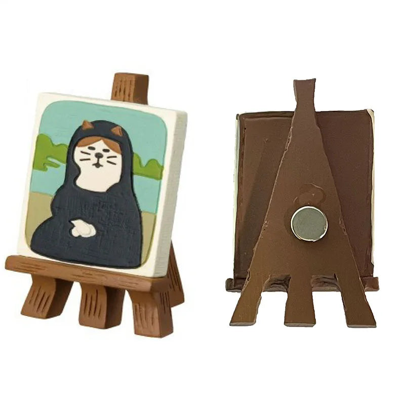 Resin Cute Cartoon Cat Fridge Magnetic Sticker Kawaii Zakka 3D Refrigerator Magnet Cute Magnets Home Decor New مغناطيس ثلاجة