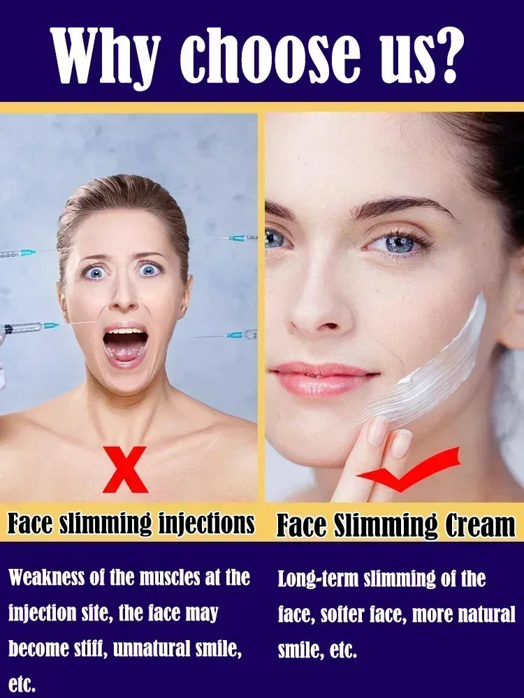 3RD  V-Shape Face Slimming Lifting Facial Cream Lift Up V Double Chin Cheek Slimming Firming Anti Wrinkle Beauty Skin Care