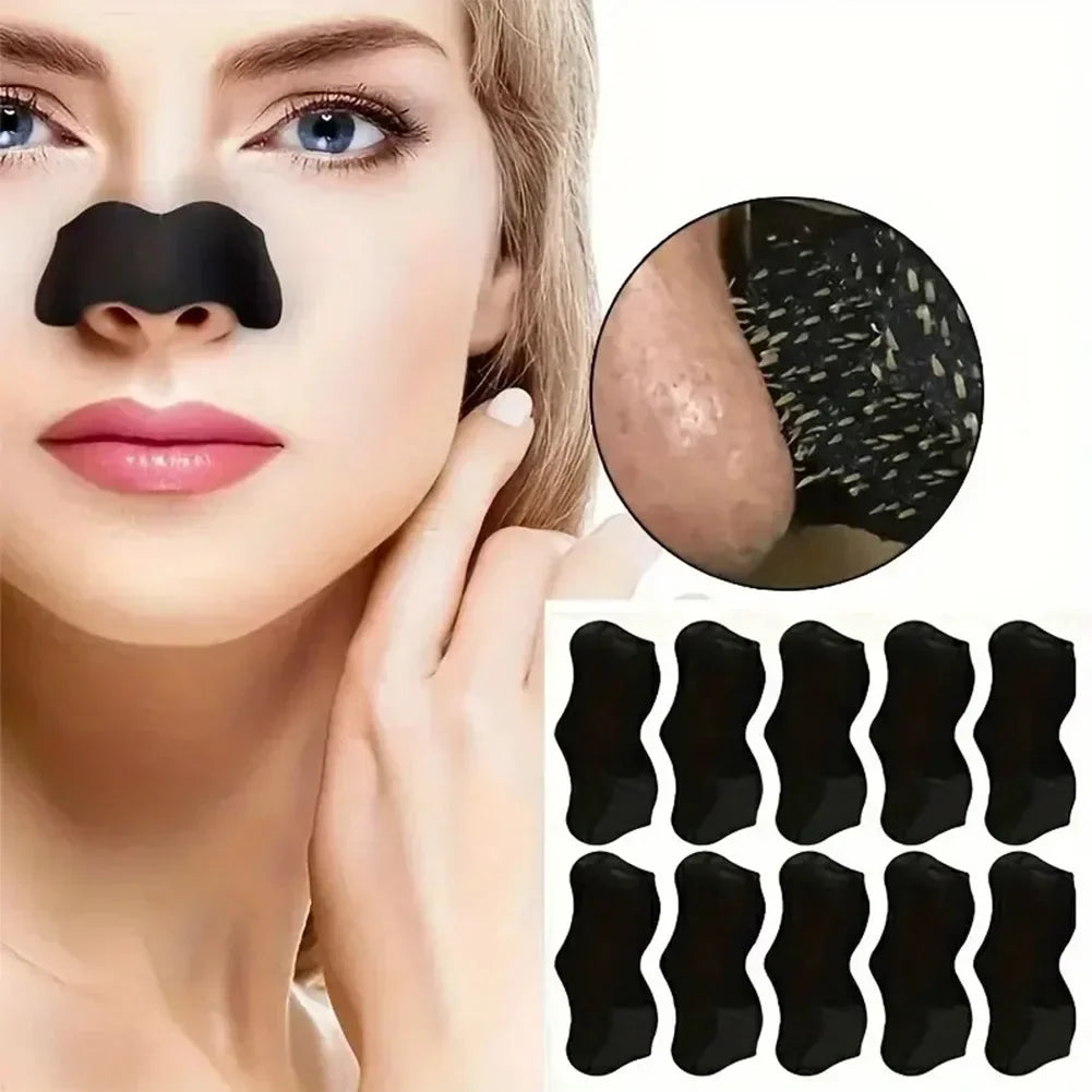 Unisex Nose Deep Cleansing Strips Blackhead Remover Mask for Acne Shrink Pore Nose Sticker Cleaner Skin Care Strip Tools