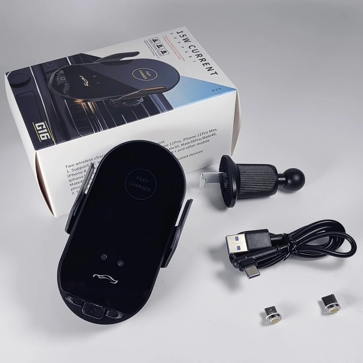 For Volvo EX30 2025 Car Phone Holder Mobile Phone Wireless Charger Stand Magnet Mount Car MagSafe Mounts for EX30 Accessories