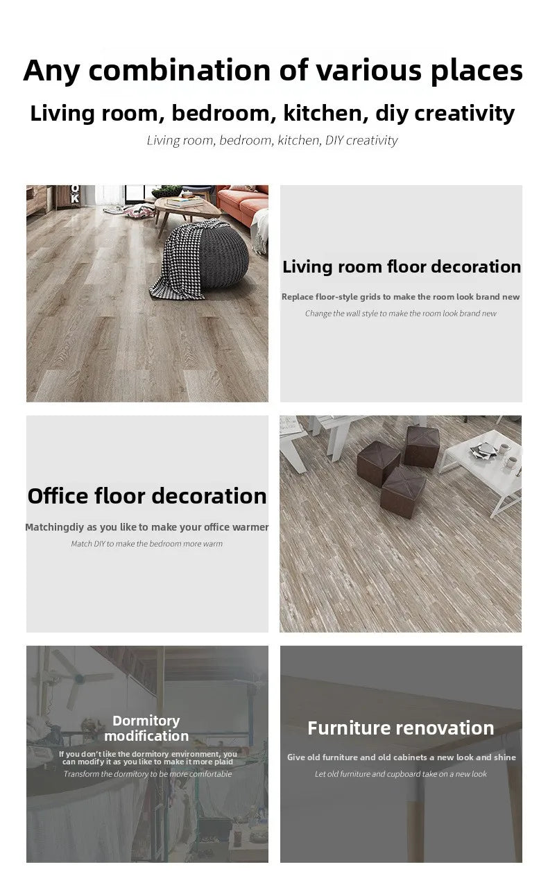 16/32PCS 15X45CM 3d wood grain wall sticker living room bedroom room background wall sticker movie and television pvc decoration