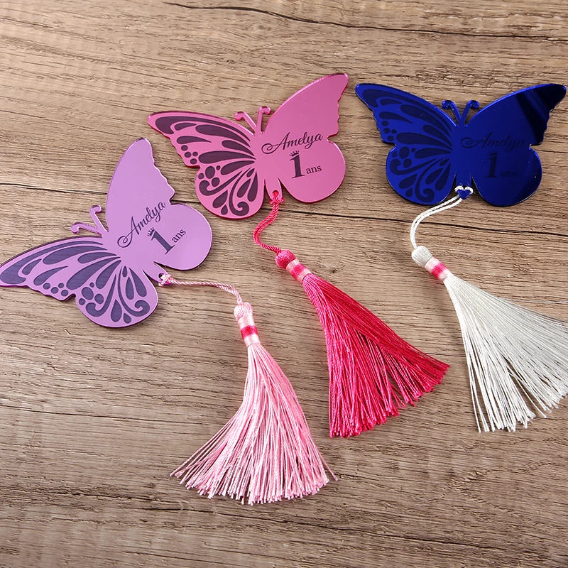 1 PCS Butterfly Mirror , Wedding Party Favors, Sweet 16 Years Gift, Personalized Mirror , Baby Shower Favors, Acrylic Mirror