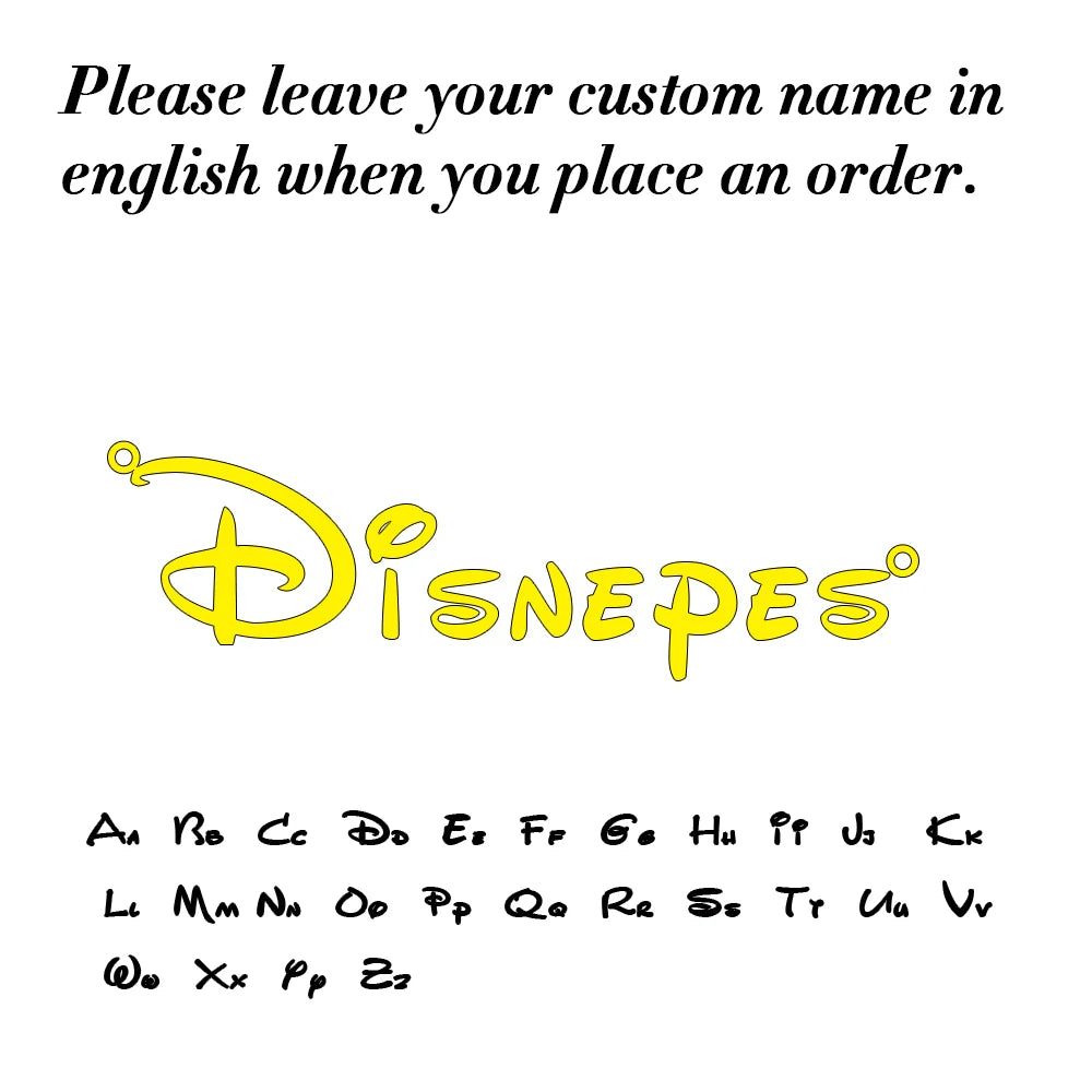 Custom Name Necklace for Women Personalised Cursive Letter Pendant