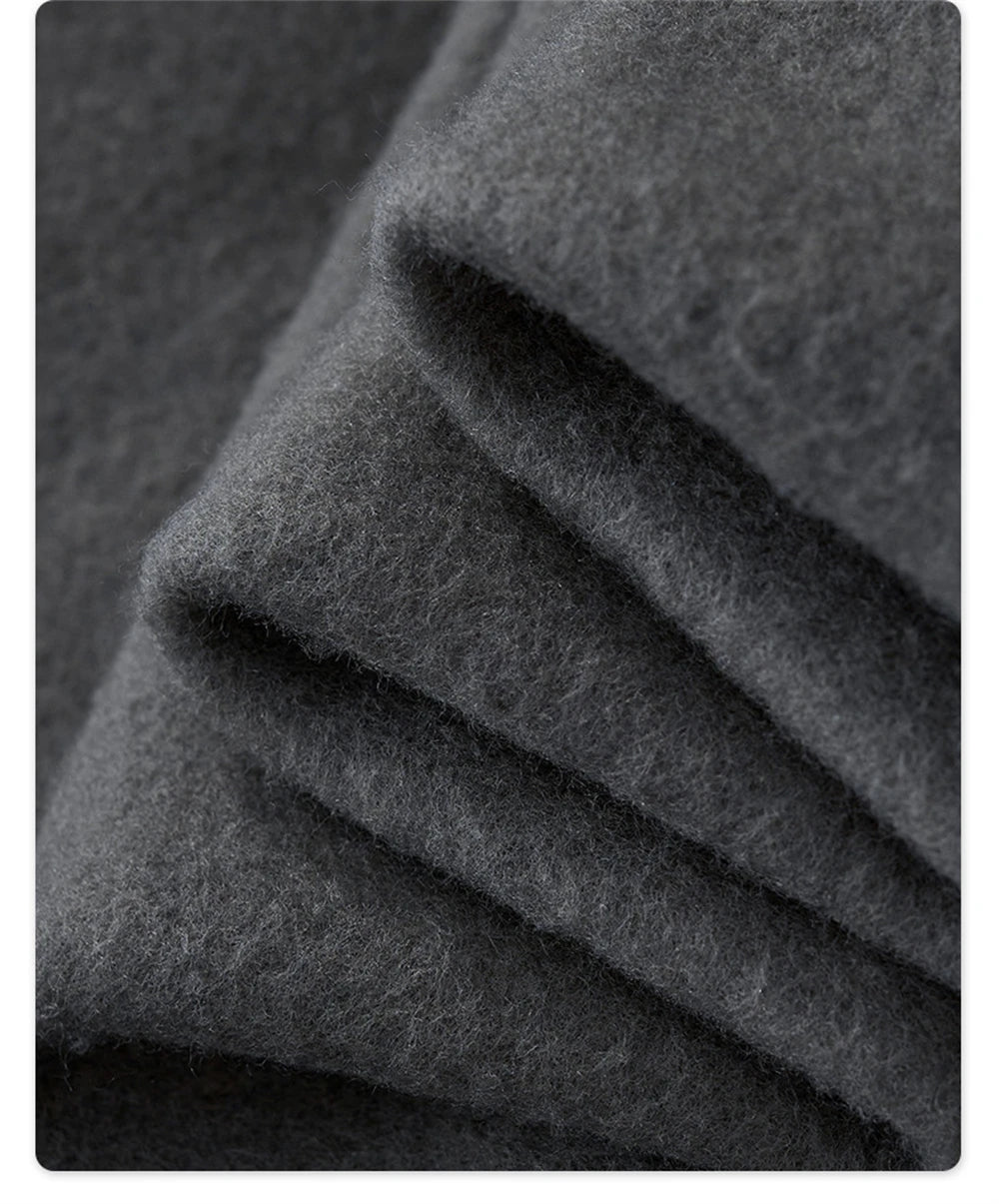 ULBYANRY 2026 Spring New Plush Hoodies with Eye Mask Trendy Hooded Sweathshirt Warm Cozy Commuting Unisex Loose Fit Sweatshirt