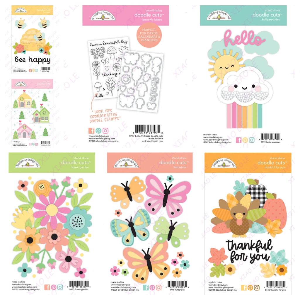 Hello Sunshine Flower Garden Metal Cutting Dies and Silicone Stamps DIY Scrapbooking Paper  Handmade Album Stamp Die Sheets