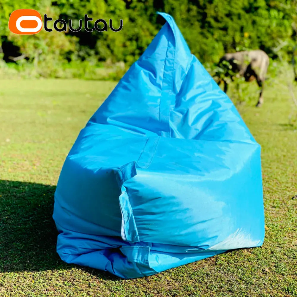 OTAUTAU Retangular Swimming Pool Floating Bean Bag Pouf Cover No Filler Waterproof Beach Pillow Sac Salon Sofa Bed Chaise Lounge