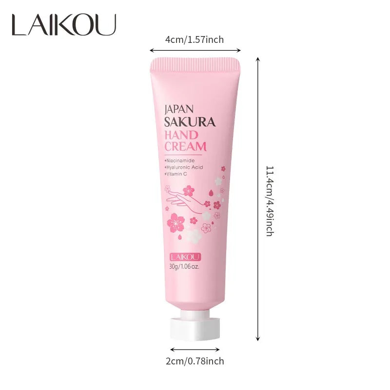 Sakura Nourishing Hand Cream Hands Moisturizing Anti-chapping Brightening Hydrating Hand Cream Hand Skin Care Products Wholesale