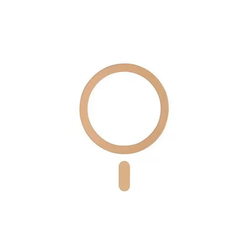 Universal Metal Plate Ring for Magsafe Magnetic Sticker Support Wireless Charger Mobile Phone Sheet for Magnet Car Holder