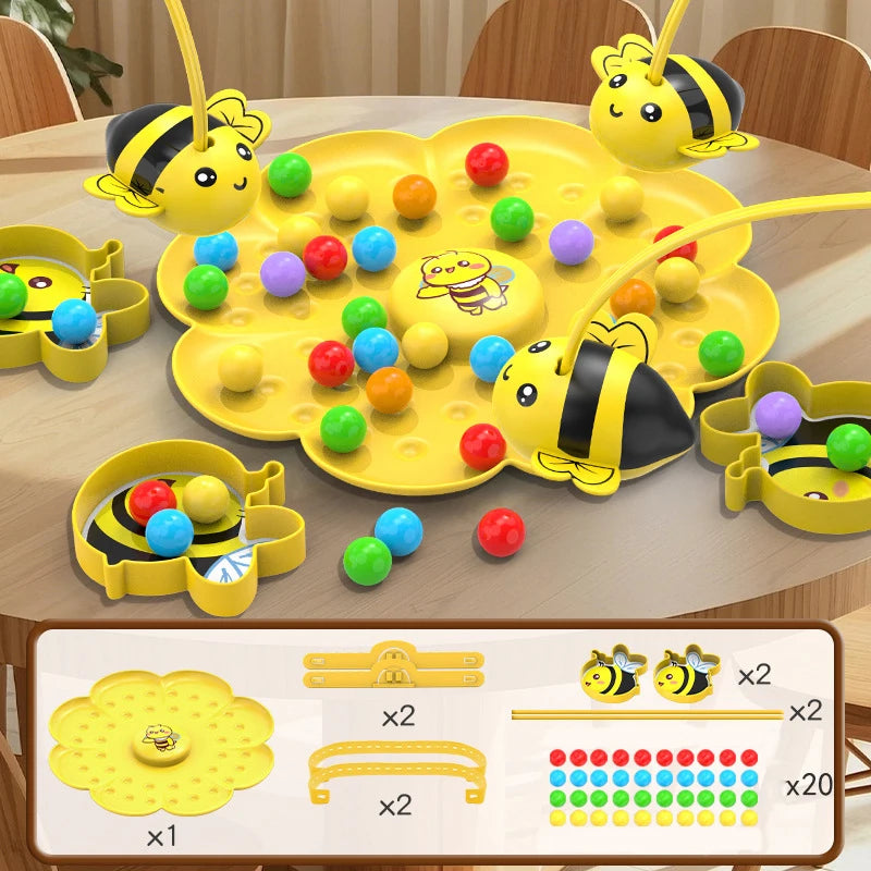 Bumble Bee Magnetic Toy Funny Family Board Games Montessori