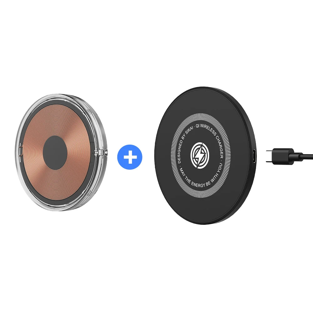 For Logitech Mouse Magnetic Wireless Charging QI Module Base for Logitech G Pro X Superlight 2 G PRO 2 LIGHTSPEED G502 X