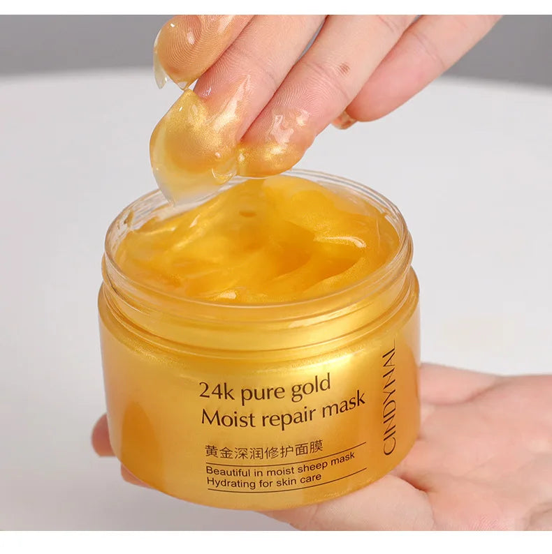 Face Cream Anti Wrinkle Improve Fine Lines Brightening Whitening Collagen 24k Gold Serum Cream Sleeping Mask Skin Care Creams
