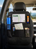 Car Back Seat Storage Bag (with Touch Screen Tablet Holder)