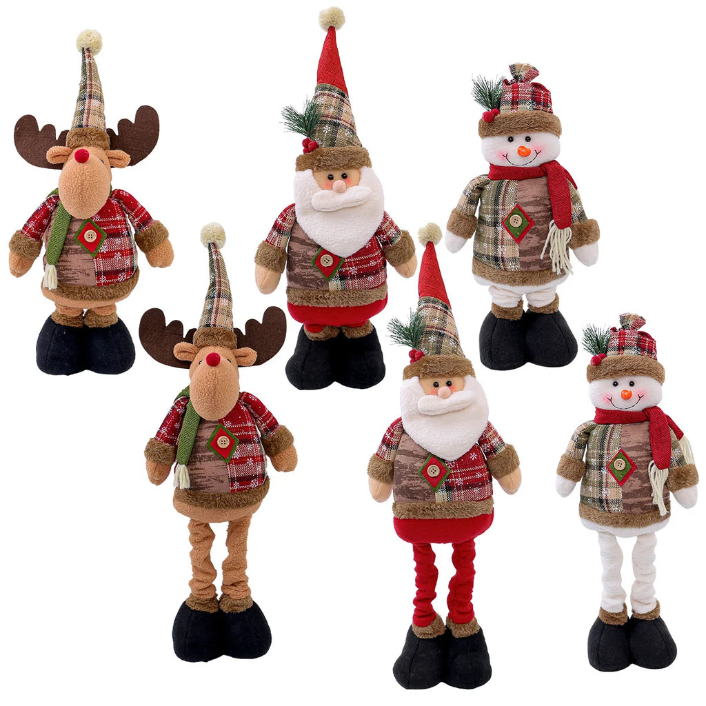 Telescopic Christmas Doll Merry Christmas Decorations For Home Christmas