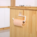 Kitchen Paper Roll Holder Cabinet Rag Hanging Holder Towel Hanger Toilet Paper Holders Rack Bar Shelf Tissue Holder