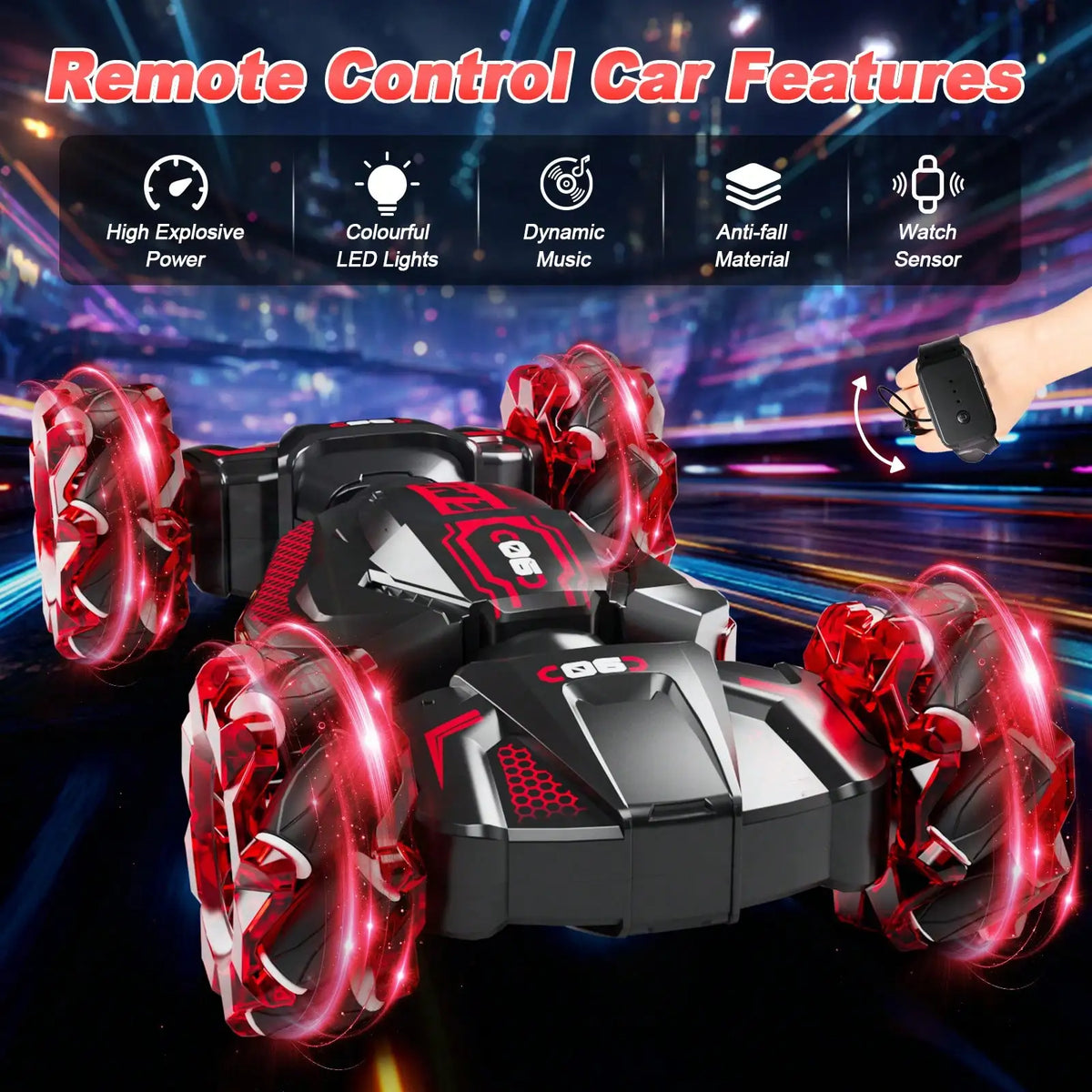 Weekend Come Gesture Sensing RC Cars
