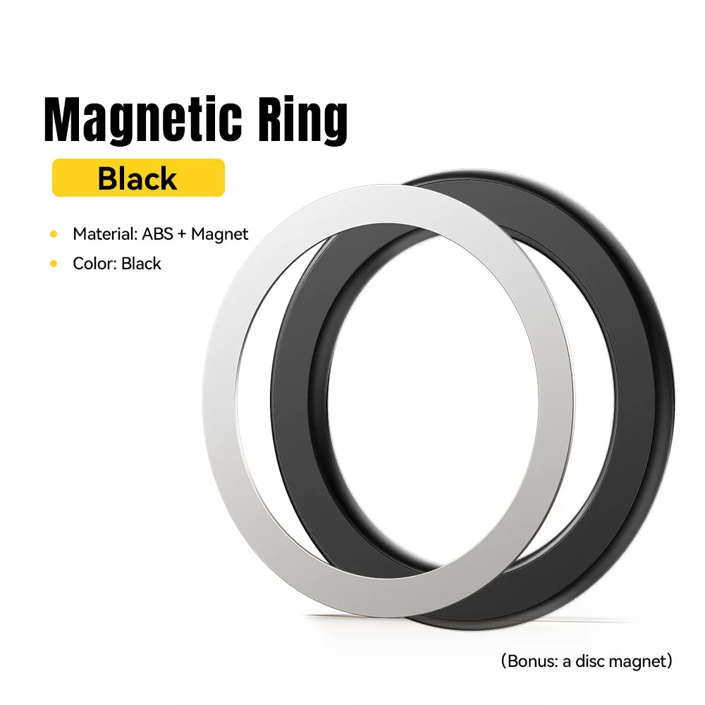 Essager Magnetic Metal Ring for Magsafe iPhone 16 15 14pro Android Phones Plate Sticker Rings For Magsafe Wireless Charger Stand