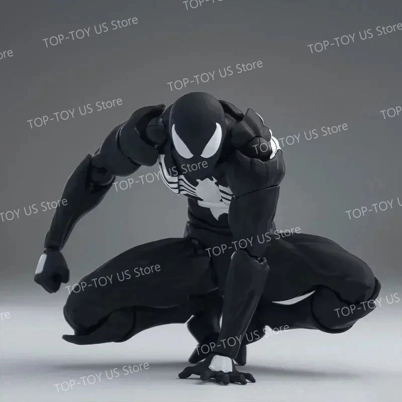 Mess Toys Spider Man Symbiote Spiderman Messtoys Black Suit