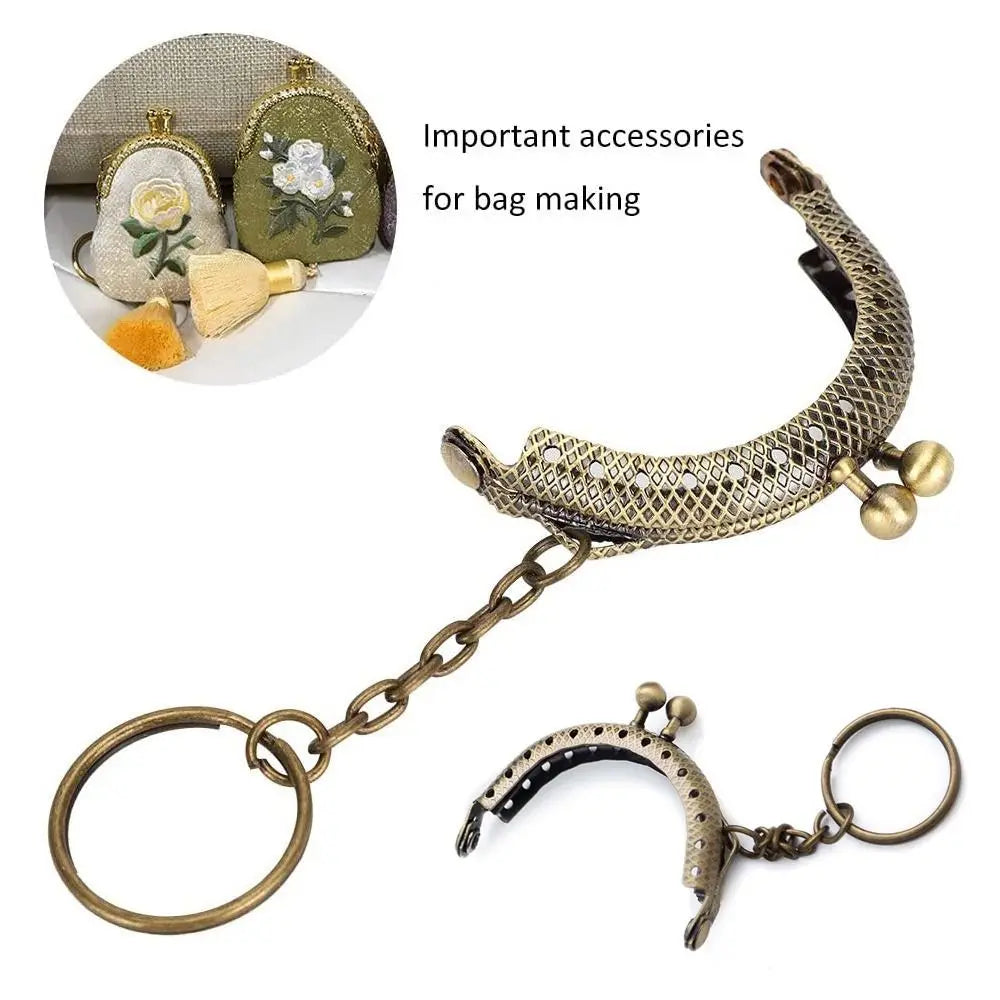 Bag Accessories Bag Making Bag Frame Buckle Purse Clasp Frame Purse Frame Kiss Clasp Purse Frame Bag Kiss Clasp Lock