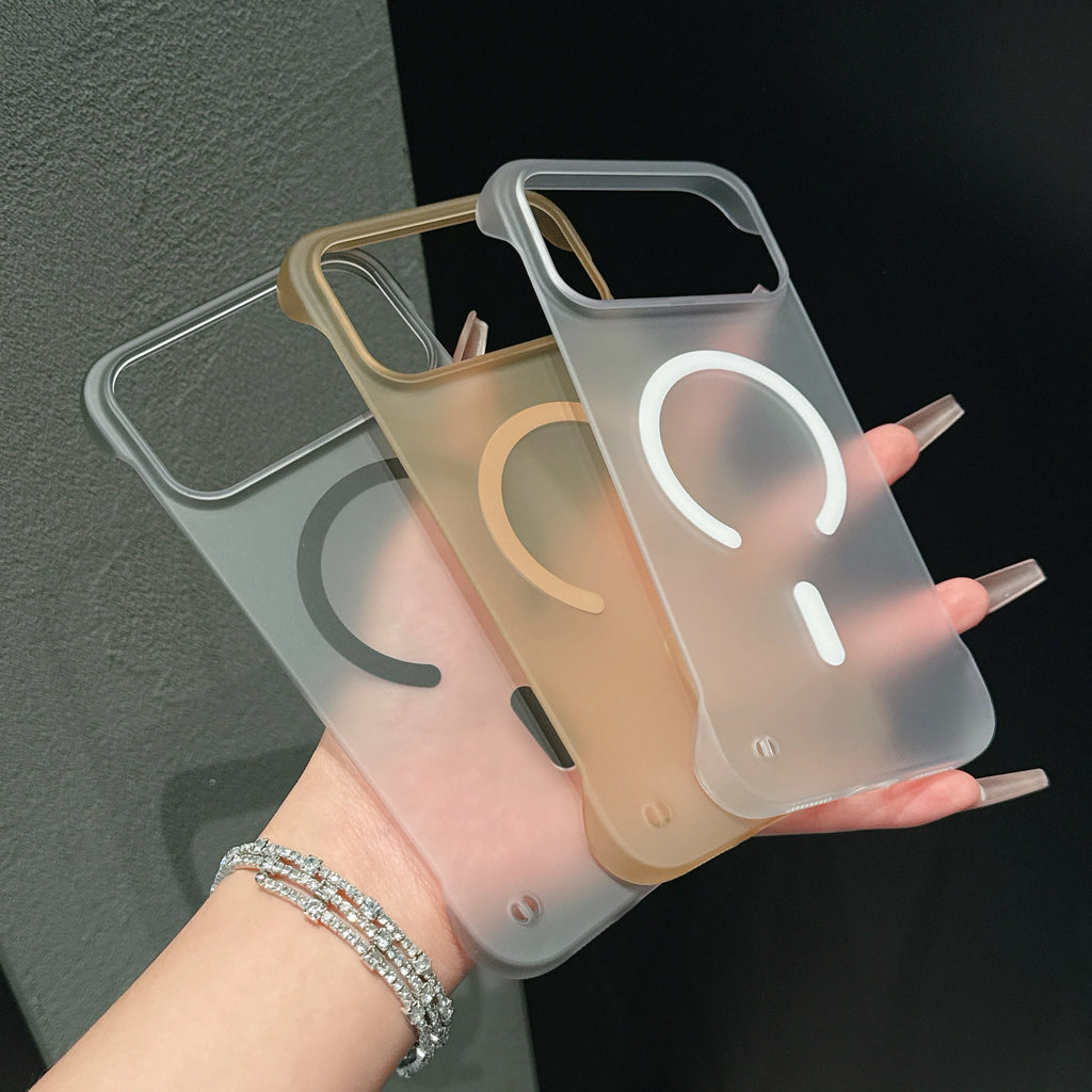 Ultra Thin Frameless Phone Case For iPhone 18 17