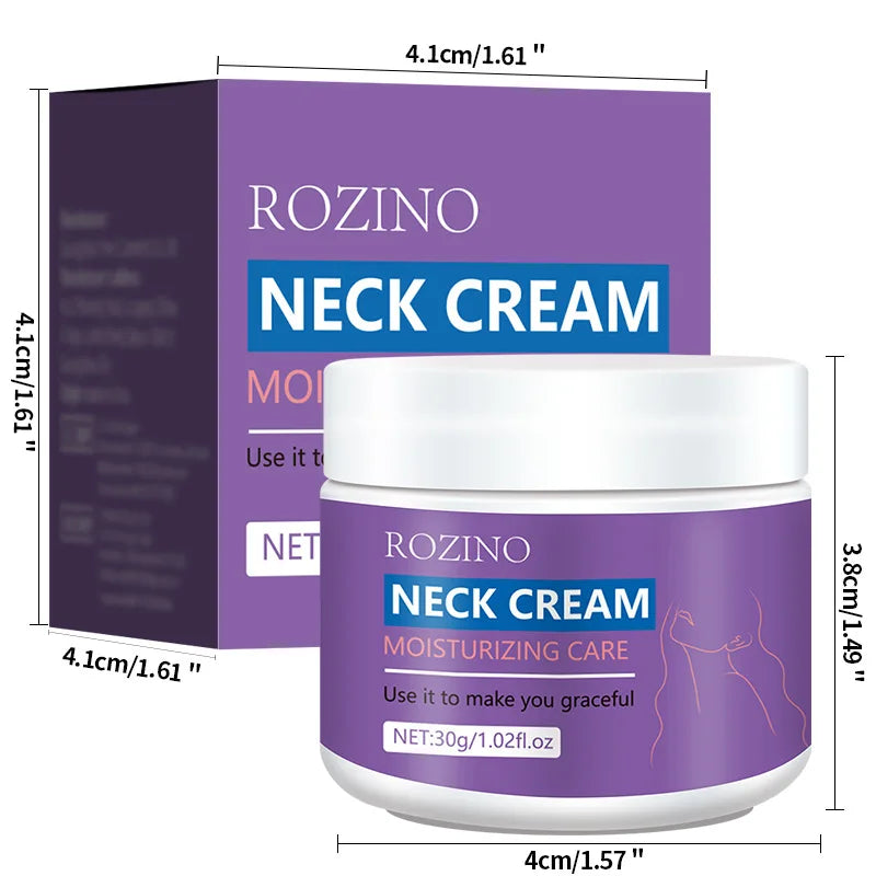 Instant Neck Cream Remove Wrinkle Anti-Aging Firming Whitening Moisturizing Nourishing Smooth Tighten Skin Care Beauty Health