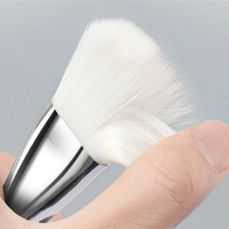 1PC Professional Double Ending Soft Bristle Silicone Wear-resistant Facial Flexible Mask Brush Skin Care Cleaning Beauty Tools