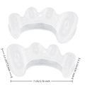 Toe Separators with Ventilation Holes - Foot Alignment Corrector for Bunion Pain, Plantar Fasciitis Relief & Toe Straightening