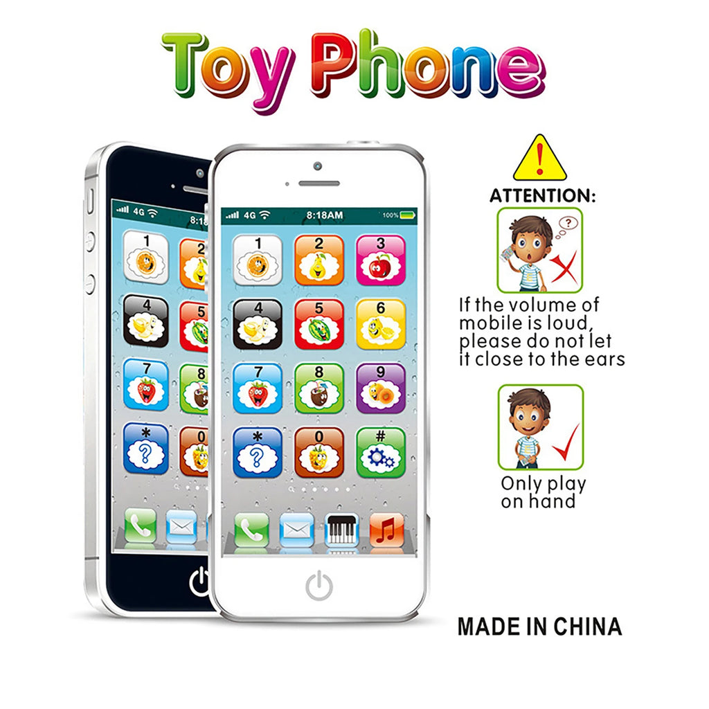 Baby English Learning Machine Music Light Mobile Phone Early