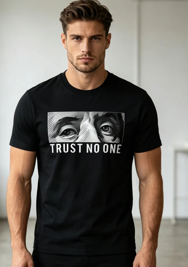 Trust No One Graphic T-Shirt for Men