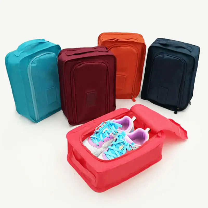 Portable Shoe Bags Travel Holds Multifunction Folding Storage Handbag