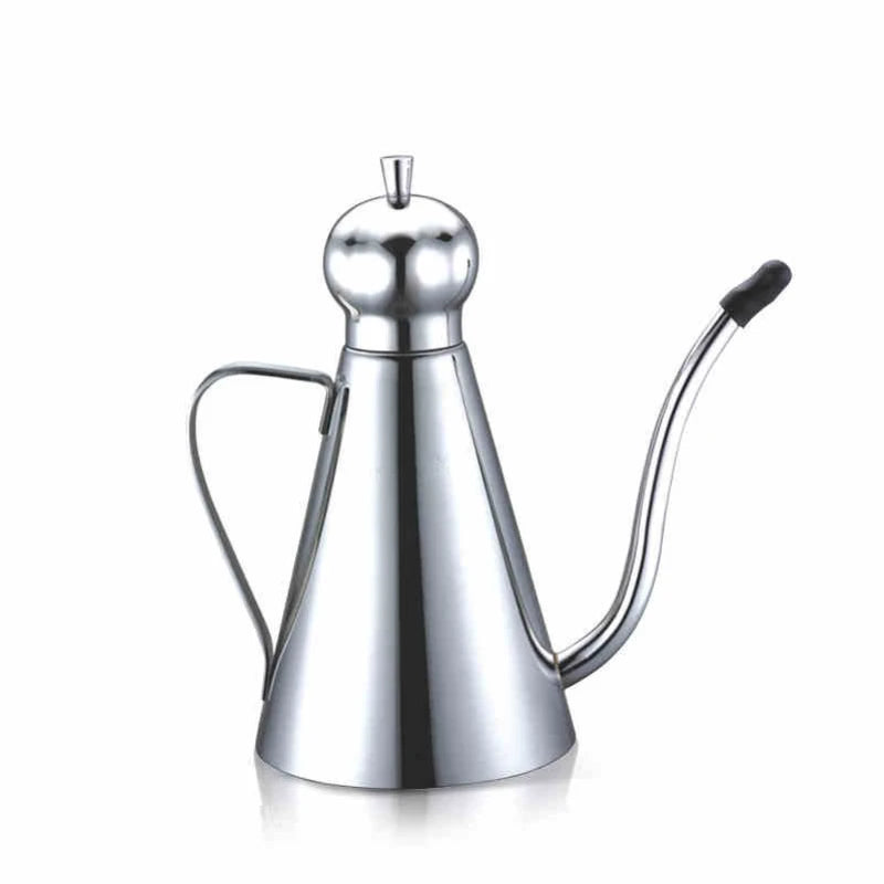 Condiment Storage Container Stainless Steel Olive Oil Vinegar Dispenser Seasoning Condiment Bottles Kitchen Accessories