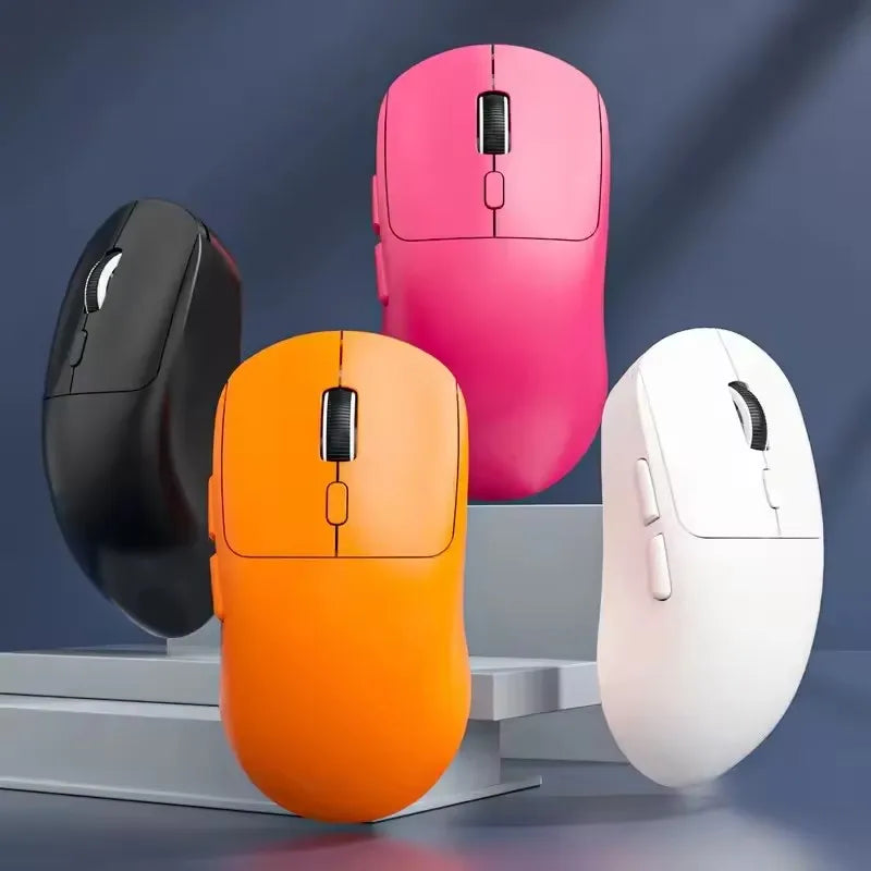 Mute Wireless Mouse 4-Color Rechargeable Ergonomic Game Mouse