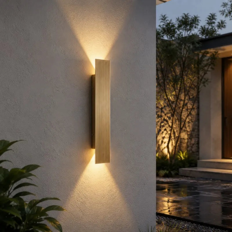 IP65 Waterproof Rectangular Outdoor Wall Light – Ideal for