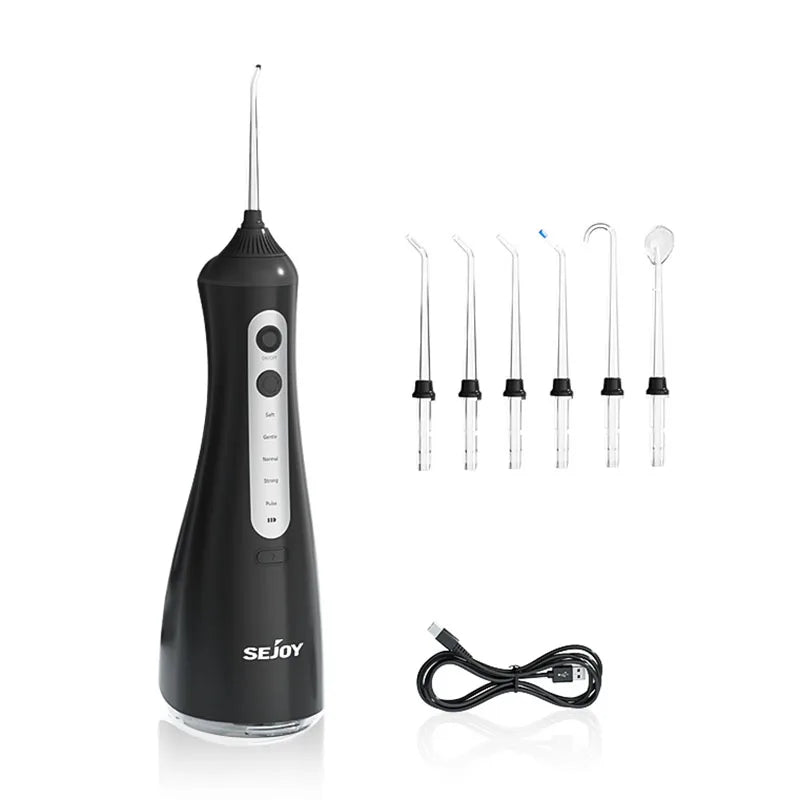SEJOY Water Flosser Irrigator Dental Teeth Whitening strips Portable