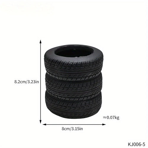 1pc Creative Tire Shaped Pen Holder School Stationery Supplies Pencil Holder Storage Bucket Unique Office Desk Organizer