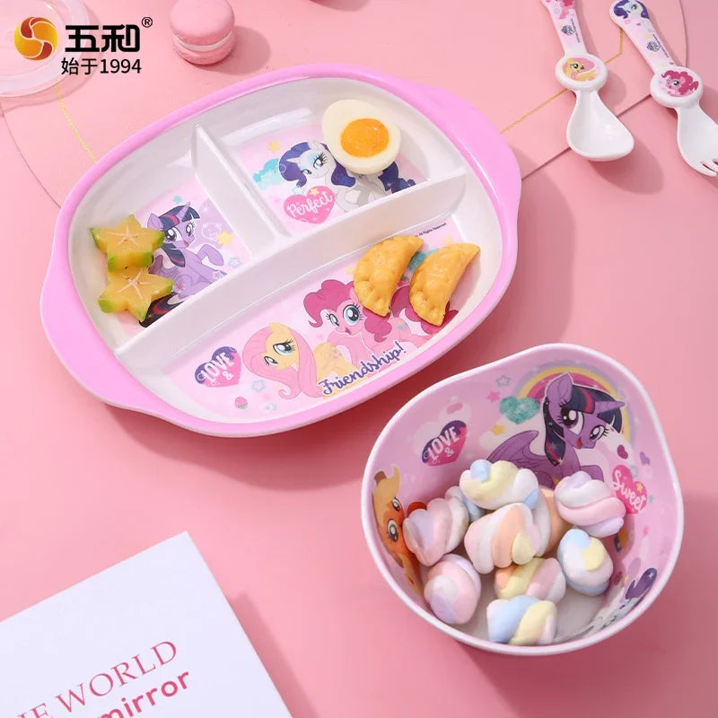 My Little Pony Kids Tableware Unbreakable Cartoon Children's