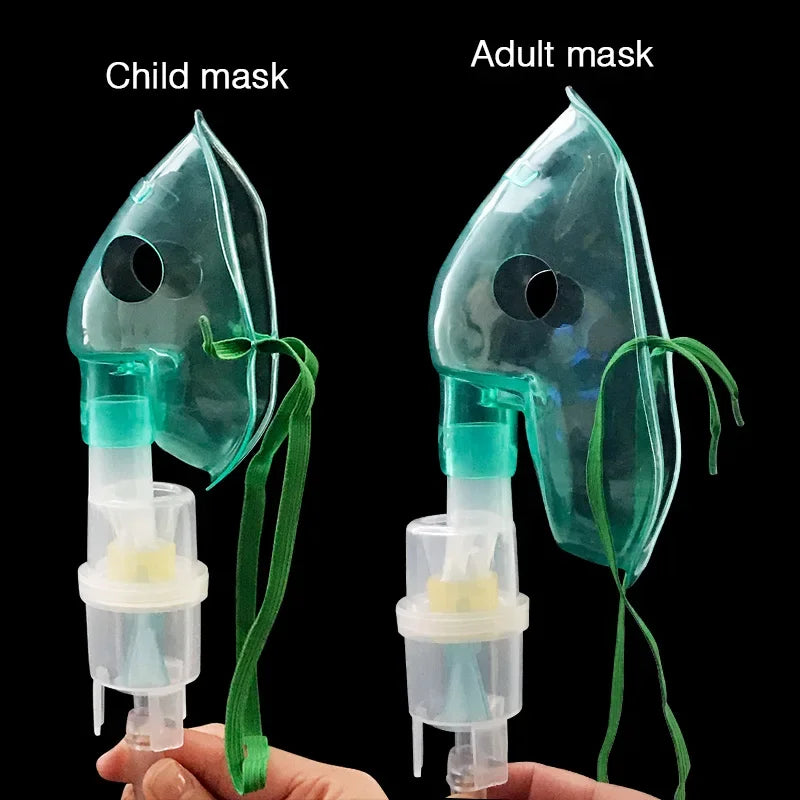 Nebulizer Cup Mask Adult Kid Inhaler Set Soft Tube