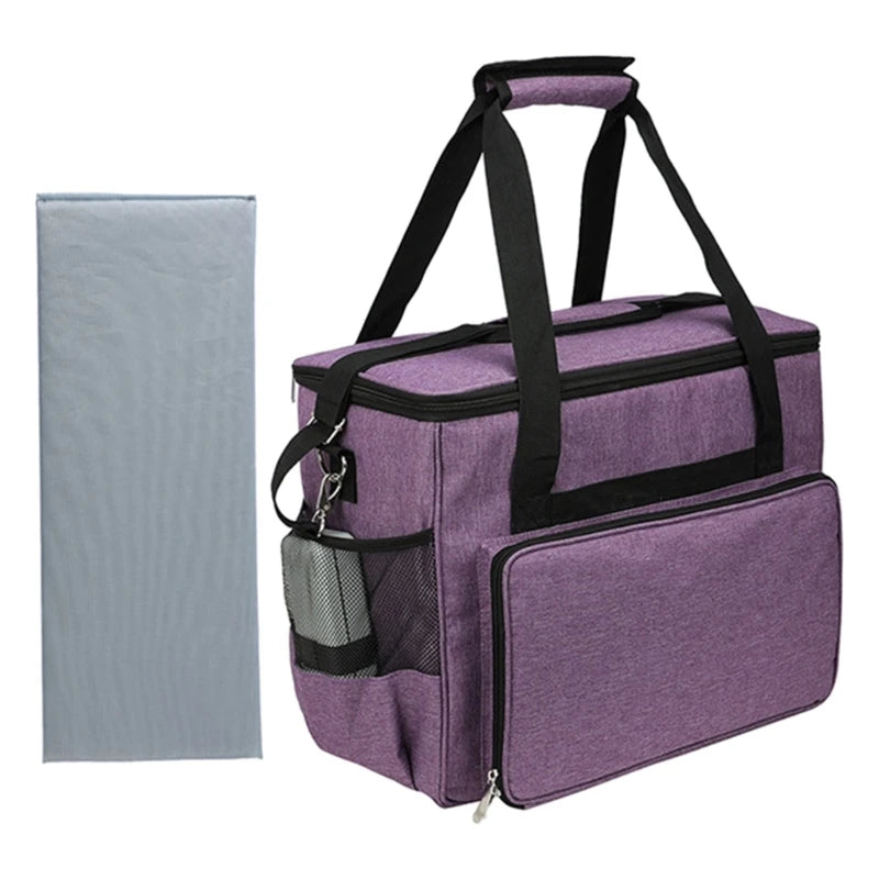 Sewing Machine Case, Sewing Machine Carrying Bag with Removable Padding Pad for Sewing Machine and Sewing Accessories