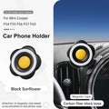 Car Phone Holder Wireless Charger For Mini Cooper F56 F55 F54 F60 F57 2014-2023 Central Control Mobile Phone Bracket Accessories