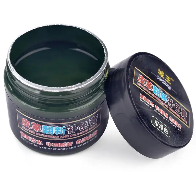 50ml Leather Paint Shoe Cream Coloring Leather Dye Repair Restoration Colors Change Paints For Bag Sofa Car Seat Scratch Brown