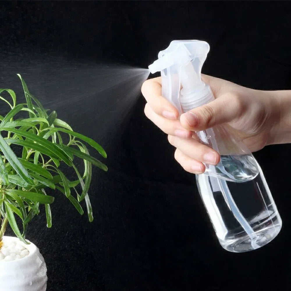 1-9 Pcs Top Refillable Trigger Sprayer 200ml Plastic Spray Bottle Clear Empty Spray Bottles Atomizer Gardening Kitchen Hair Care