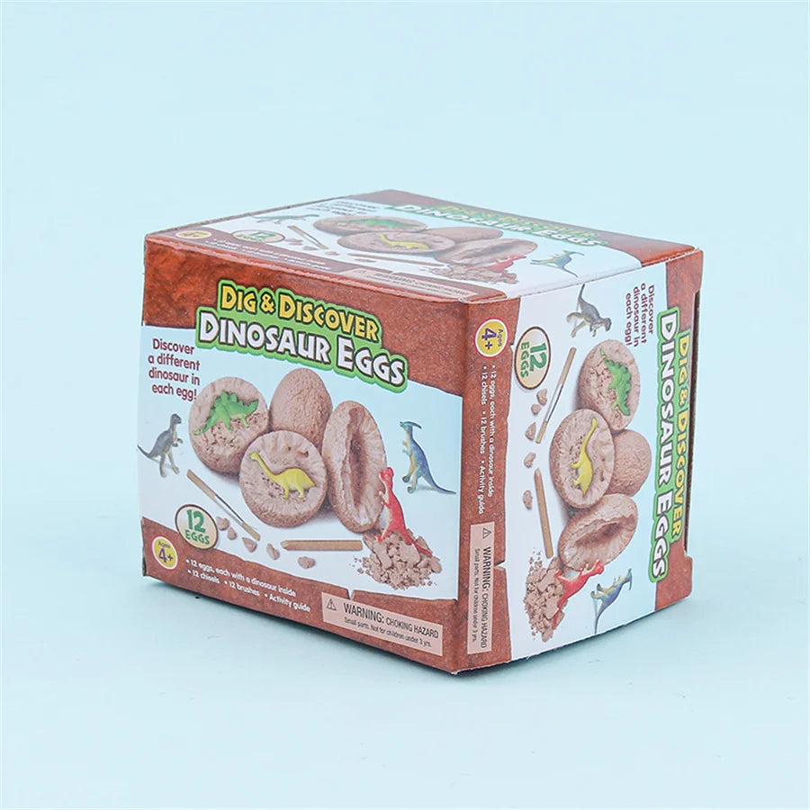 SUNPAO Educational toys dinosaur eggs archaeological excavation tool treasure