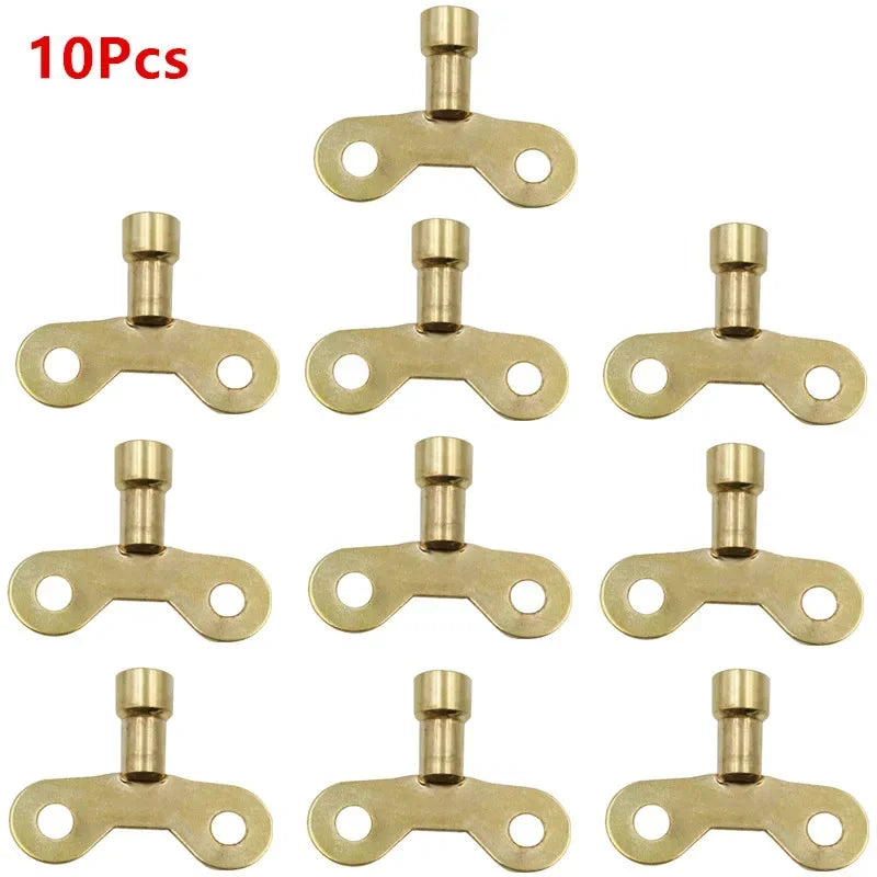 10/5/1pcs Plumbing Hole Tap Key Tap Square Radiator Valve